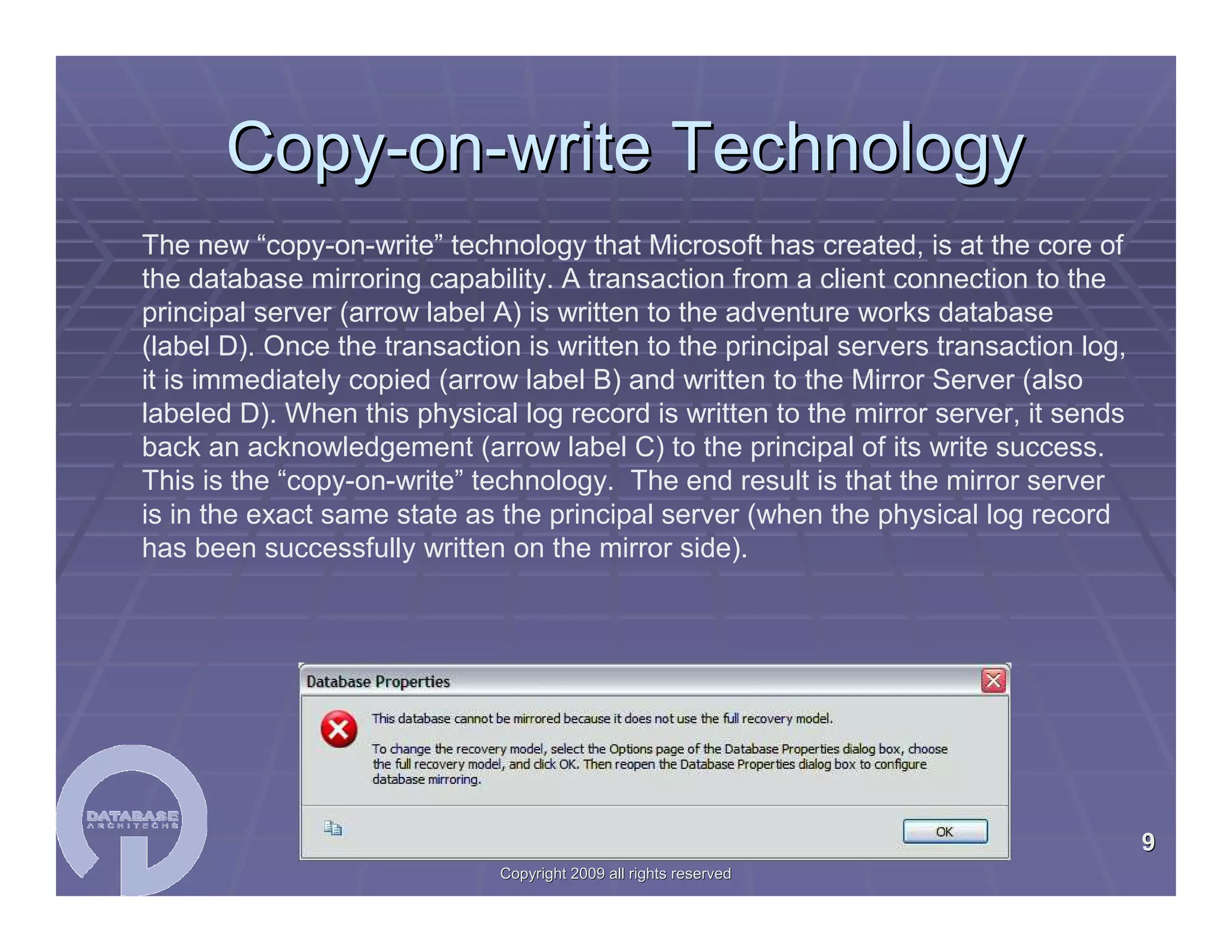 SQL Server 2008 Migration Workshop 04/29/2009