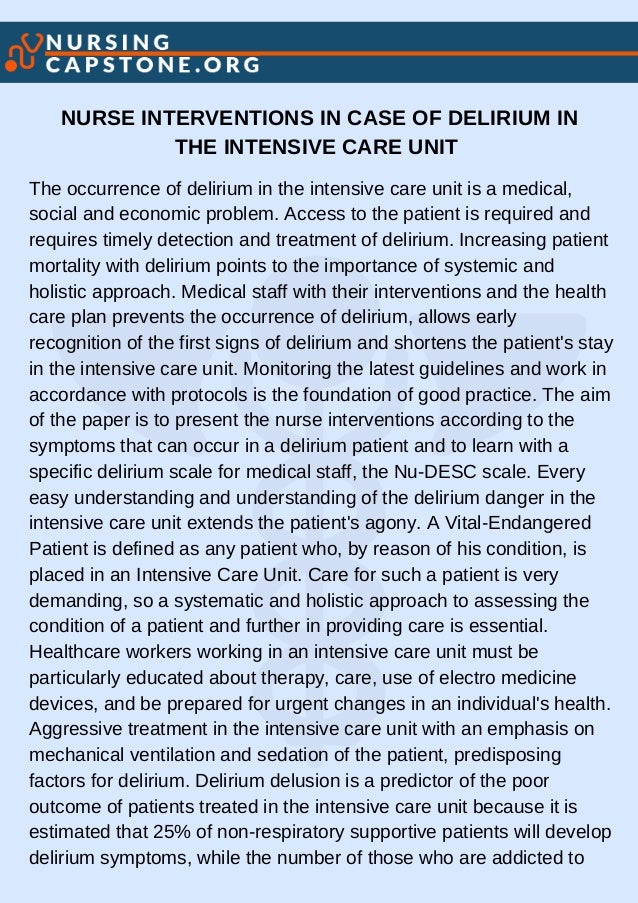 Msn capstone topics picture