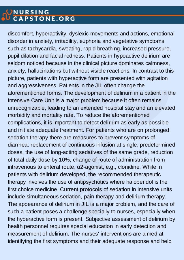 Masters in nursing capstone ideas picture