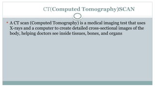 Medical Surgical Nursing 2 Diagnostic Tests | PPTX