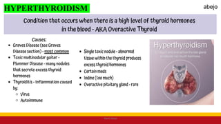 HYPERTHYROIDISM
Mark Abejo
abejo
 