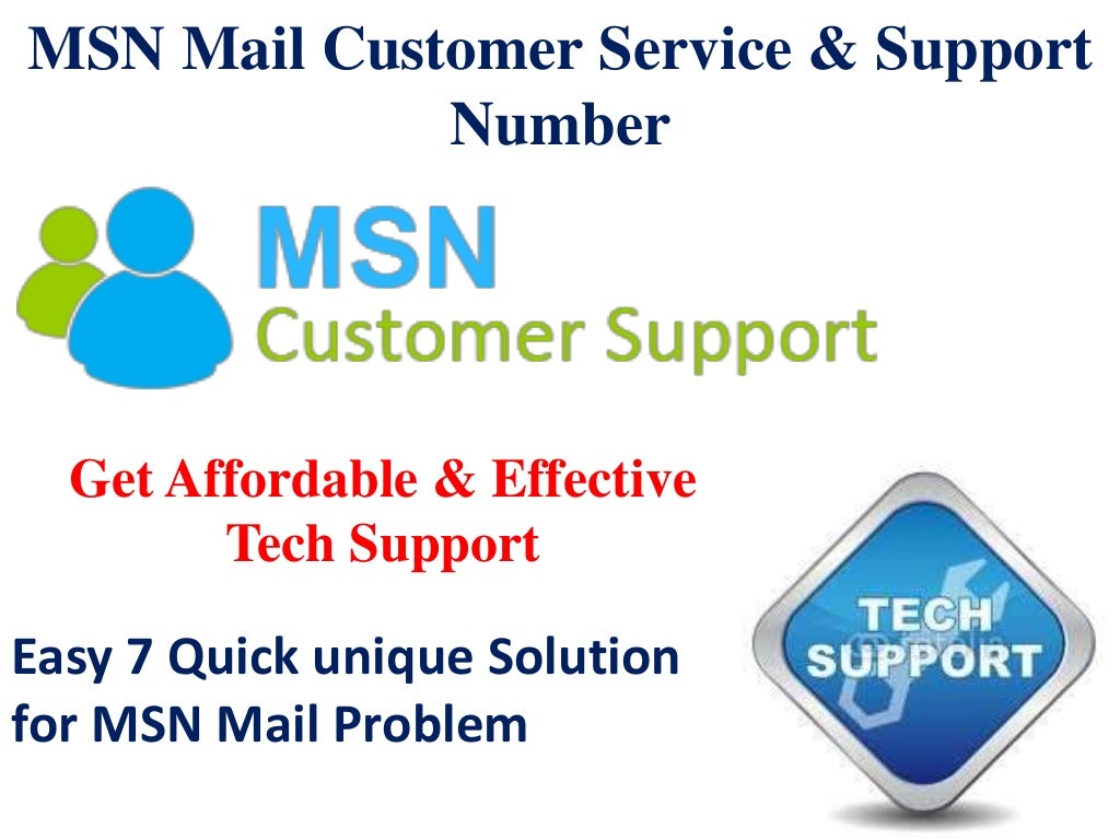 MSN Mail Customer Support & Service Helpline Number