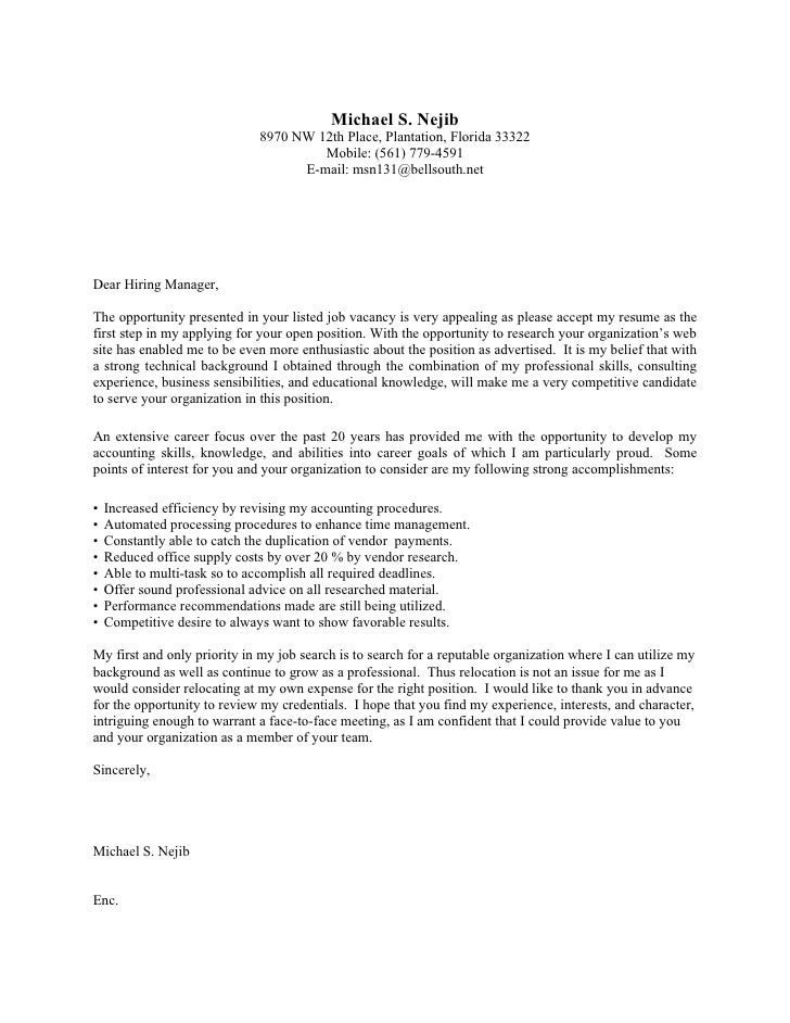 Molecular biology cover letter examples July 2020