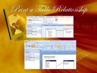 One-to-Many RelationshipA one-to-many relationship occurs between two tables where the primary key in one table can be duplicated many times in another table