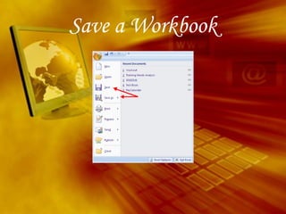 Save a Workbook 