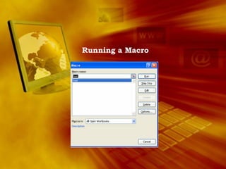 Running a Macro 