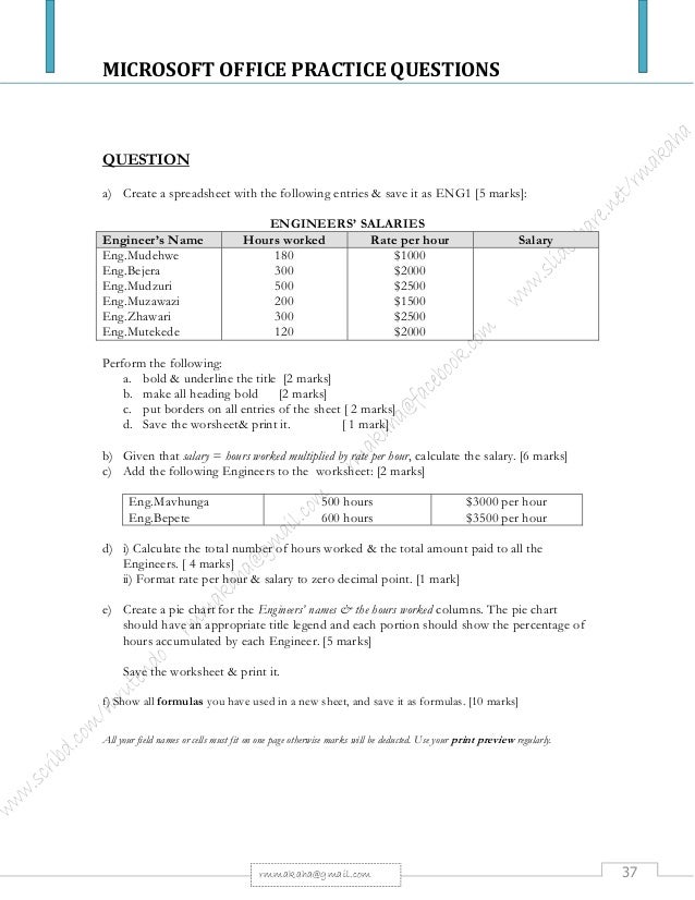 salary calculation sheet