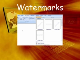 Add Borders and ShadingCreate Links
