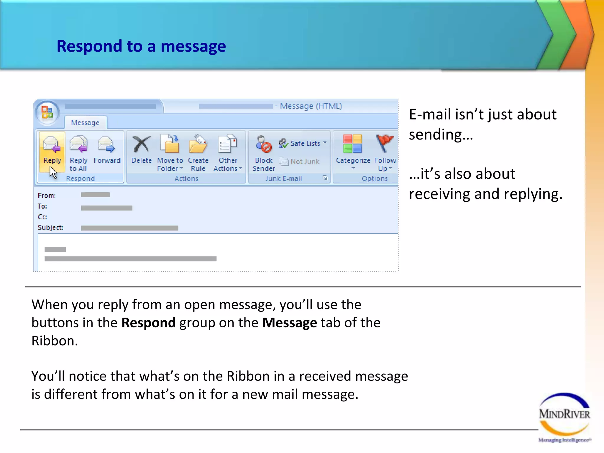 Whoops! Need to recall a message?You’ve just sent a message and realize a key detail is wrong. (You wrote “bored” instead of “board” when discussing the results of the last board meeting.)If you’re using Microsoft Exchange Server for your e-mail, you may be able to recall the message that you just sent. If you act before a recipient reads the message, recalling it will allow you to send a corrected version to that person and avoid possible embarrassment. 