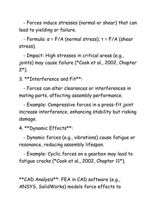 Comprehensive Guide to CAD Assembly Modeling and Mass Property ...