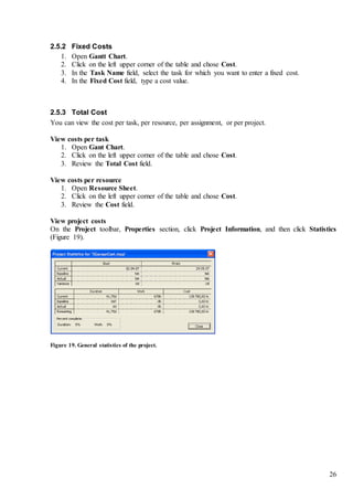 MS Project | DOCX