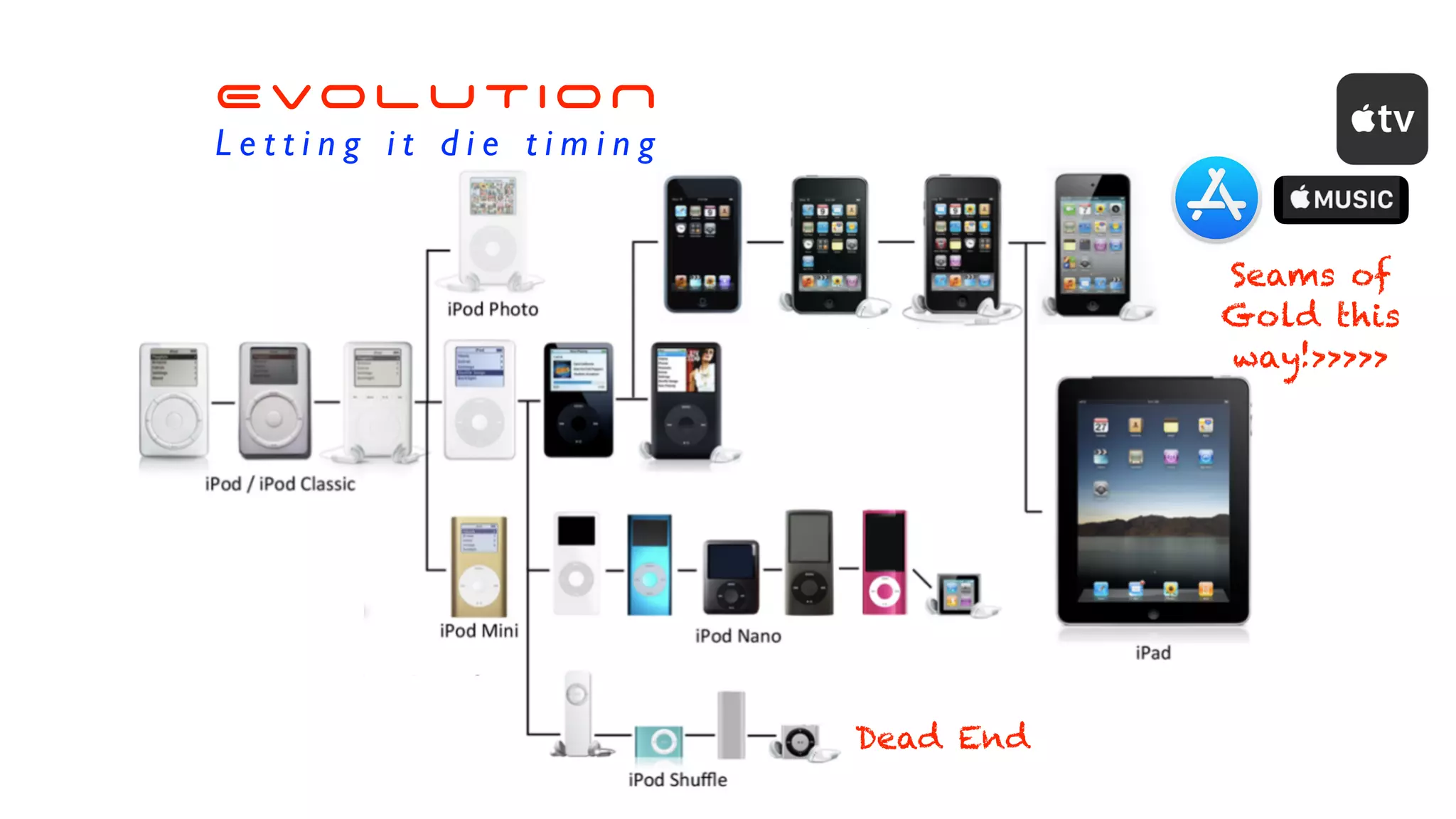 EVOLUTION
L e t t i n g i t d i e t i m i n g
Dead End
Seams of
Gold this
way!>>>>>
 