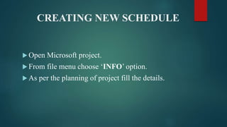 Introduction to Microsoft Project 2010 | PPTX