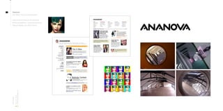Ananova
 The Wold’s First Virtual Newscaster


 Look & feel of Ananova the character,
 Brand development, corporate literature,
 web site design and office interior.
               mark@captivadesign.com
               0777 377 59 76
Mark Spanton




               me
 