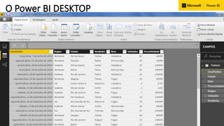 PROF. FRANKLIN FELIPE 22
O Power BI DESKTOP
 