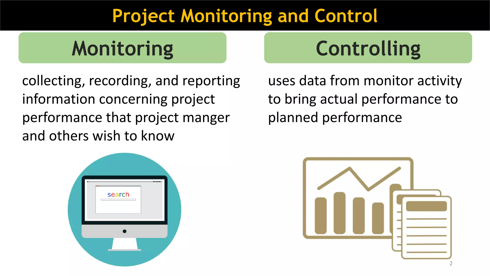 project monitoring and control | PPTX