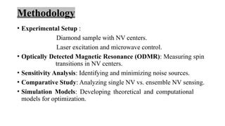 Advanced Quantum Sensing Using Nitrogen Vacancy Centers in Diamond for ...