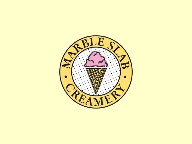 Marble Slab Creamery Franchise Brochure