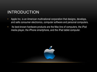 introduction about apple
