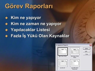 Çalışma Birimlerini Girmek