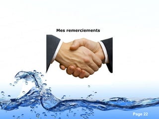 Pour plus de modèles : Modèles Powerpoint PPT gratuits
Page 22
Mes remerciements
 