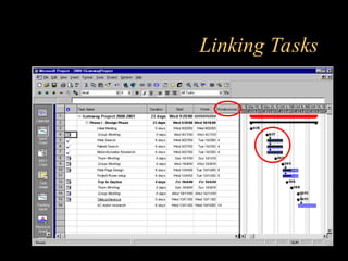 Linking Tasks
 