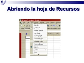 AAbbrriieennddoo llaa hhoojjaa ddee RReeccuurrssooss 
 