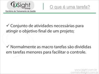 Gestão da QUALIDADE do projeto