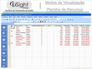 Entrega do Projeto.O MSProject