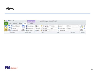 Introduction to MS project | PPSX