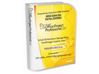 Microsoft Projects; a step by-step guide for beginner's | PDF