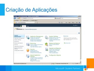 Criação de Aplicações
 
