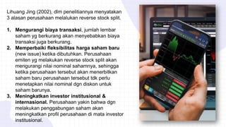 BAB 5 - Reverse Split | PDF
