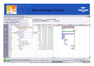Microsoft Project Beginners Workshop | PDF