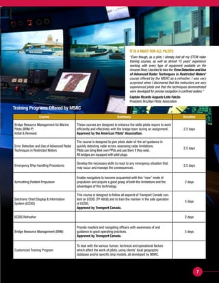 MSRC Pilot Training | PDF