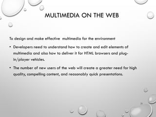Multimedia- How Internet Works | PDF