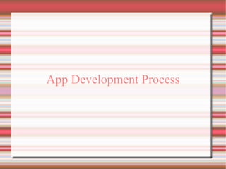 App Development Process

 