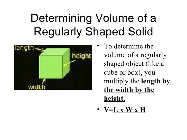 measuring-volume