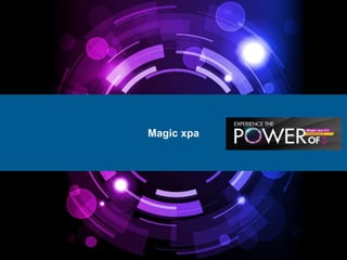 Magic xpa
 