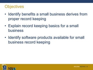 Record Keeping | PPTX