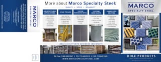 Marco Specialty Steel Broch Front