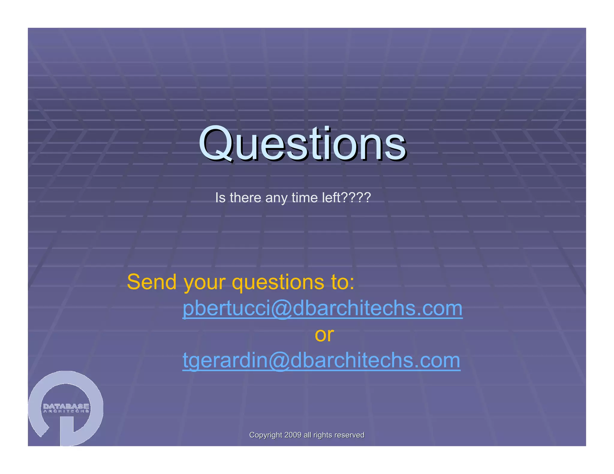 SQL Server Workshop Paul Bertucci