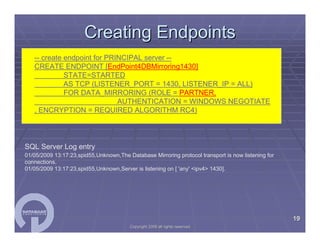 SQL Server Workshop Paul Bertucci