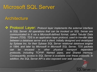 Microsoft SQL Server 2008 | PPT