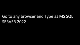 MS SQL INSTALLATION.pptx