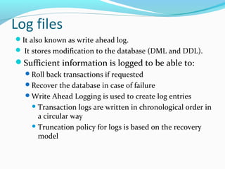 Ms sql server architecture | PPT