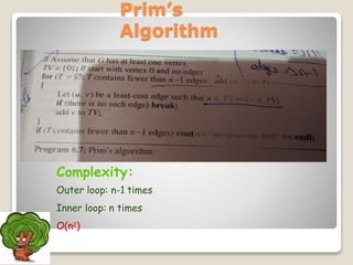 Minimum Spanning Tree | PPT