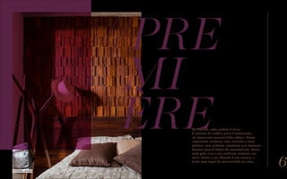 //pre
mi
èreNa Mosarte, cada produto é único.
A natureza da matéria-prima é evidenciada
em peças com personalidade própria. Nesse
lançamento, elevamos esse conceito a outro
patamar, com produtos inovadores que oferecem
diversas possibilidades de assentamento. Assim,
você pode criar o seu ambiente conforme seu
estilo. Monte o seu Mosarte à sua maneira e
tenha esse toque de exclusividade em casa.
//copan legno
6
 