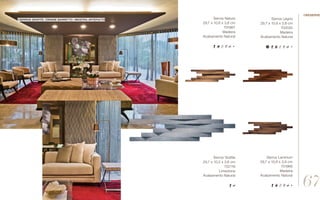 Serros Legno
29,7 x 10,8 x 3,8 cm
702035
Madeira
Acabamento Natural
Serros Natura
29,7 x 10,8 x 3,8 cm
701967
Madeira
Acabamento Natural
Serros Grafite
29,7 x 10,2 x 3,6 cm
702118
Limestone
Acabamento Natural
Serros Laminum
29,7 x 10,8 x 3,8 cm
701966
Madeira
Acabamento Natural
//serros grafite //denise barretto //mostra artefacto
67
//reserve
 