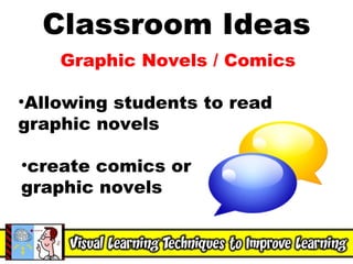 Classroom Ideas Graphic Novels / Comics Allowing students to read graphic novels create comics or graphic novels 